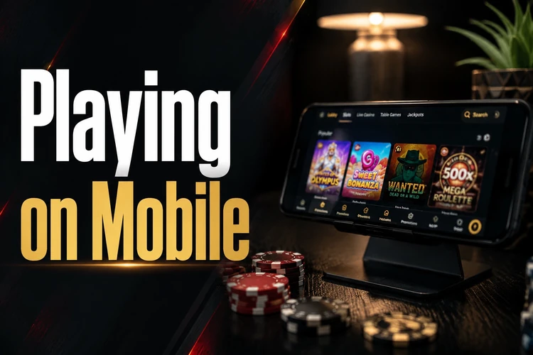 Playing on Mobile