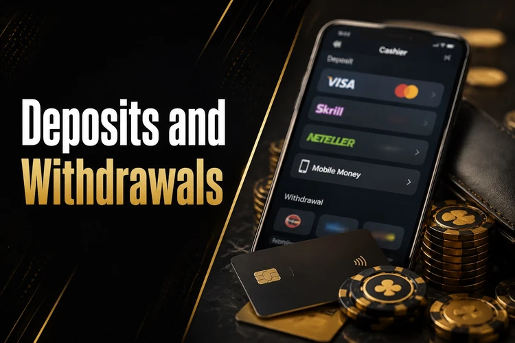 Deposits and Withdrawals